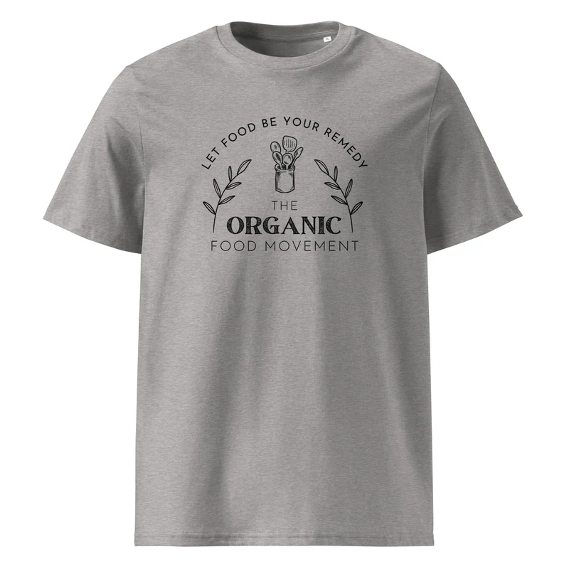 Unisex Organic Cotton T-Shirt (Black Logo)