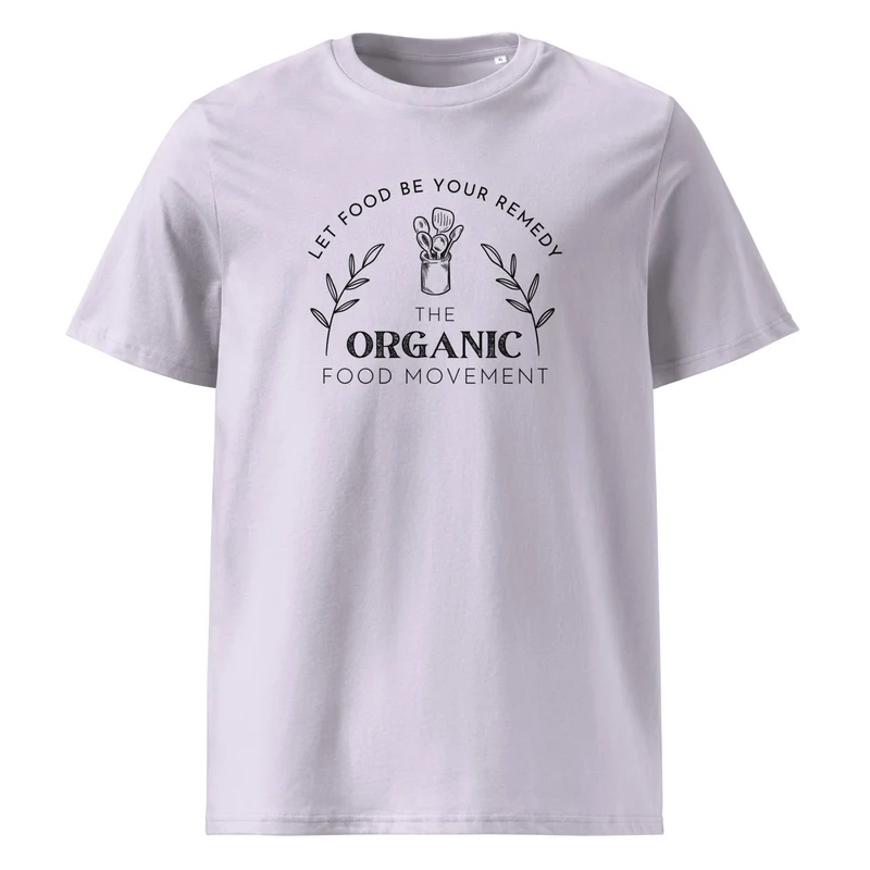 Unisex Organic Cotton T-Shirt (Black Logo)