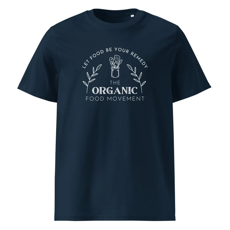 Unisex Organic Cotton T-Shirt (White Logo)