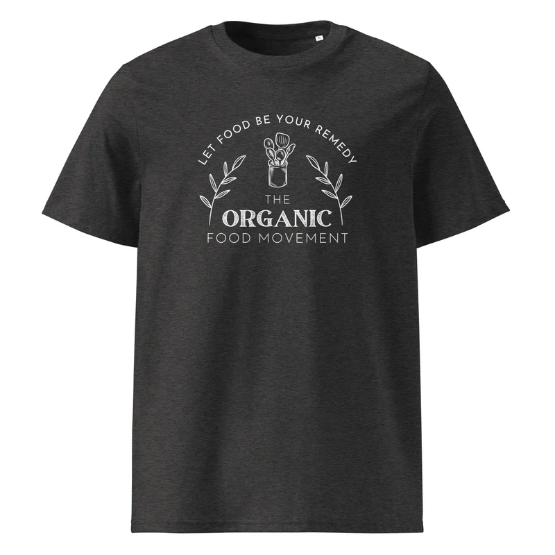 Unisex Organic Cotton T-Shirt (White Logo)
