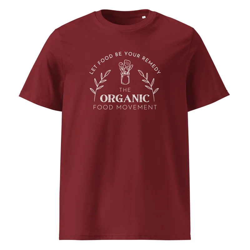 Unisex Organic Cotton T-Shirt (White Logo)