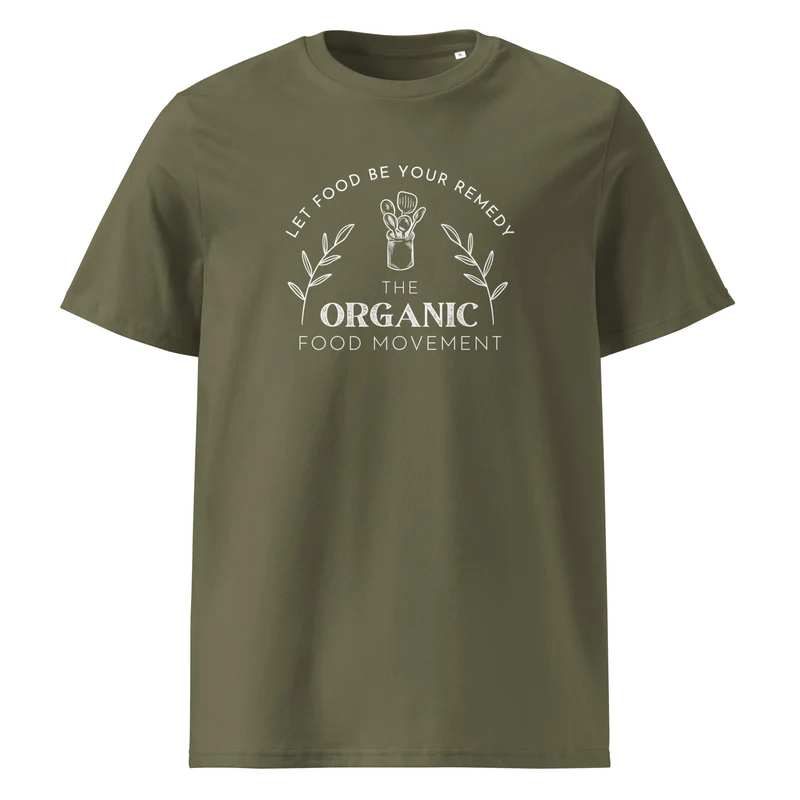 Unisex Organic Cotton T-Shirt (White Logo)