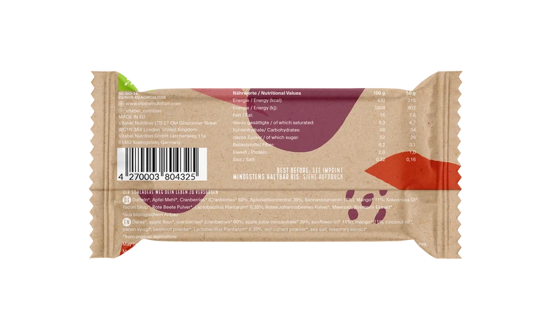 VitaBar VERY BERRY 12er BIO Box
