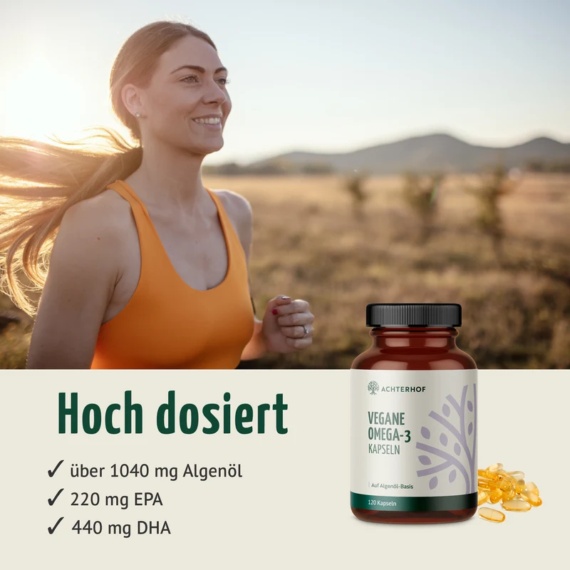 Vegane Omega-3 Kapseln (120 Kapseln)