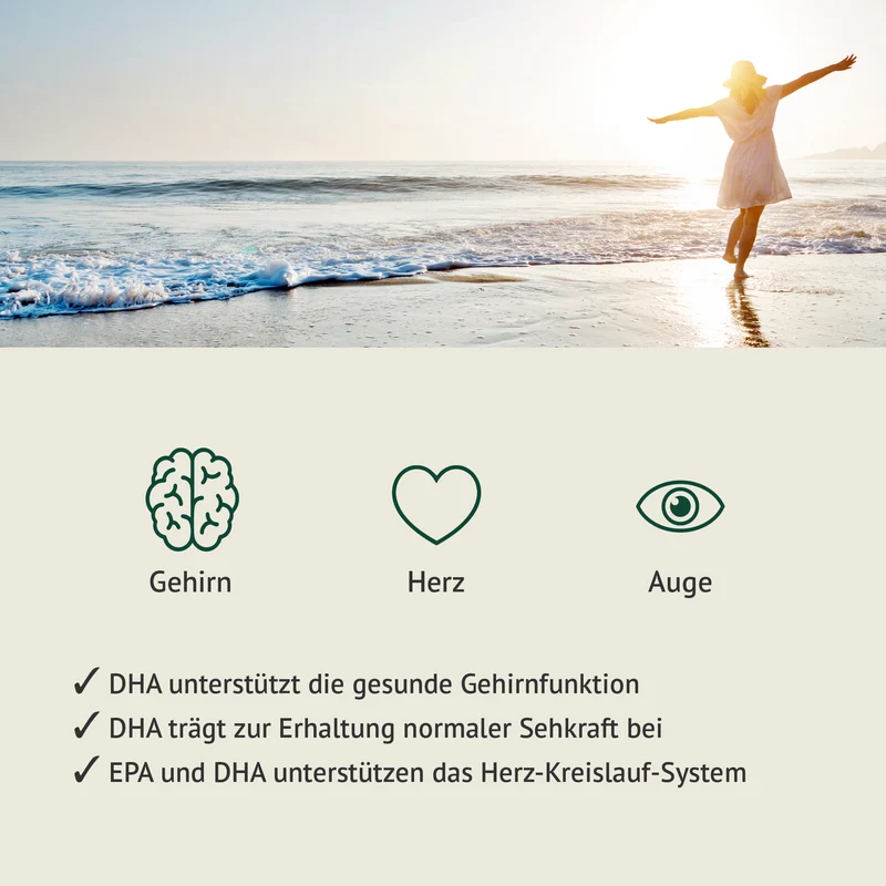 Vegane Omega-3 Kapseln (120 Kapseln)