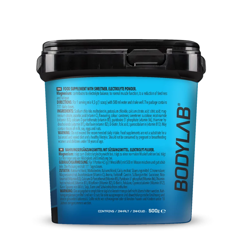 Electrolyte Powder (500g) - Orange Flavouring