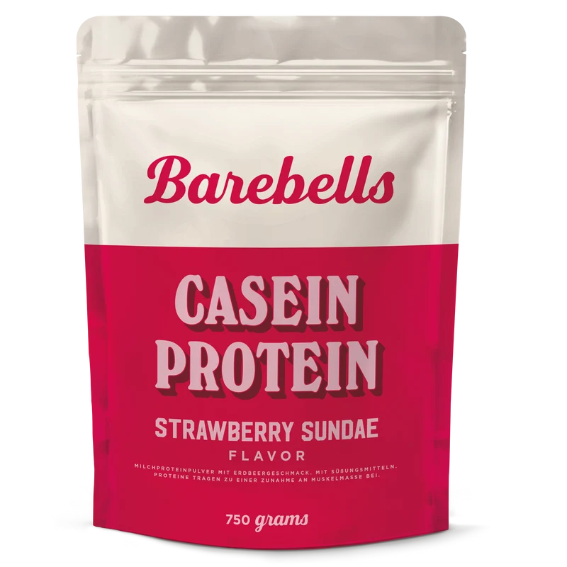 Barebells Casein Proteinpulver Strawberry Sundae