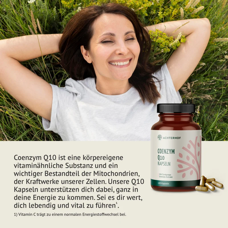 Coenzym Q10 Cordyceps (100 Kapseln)