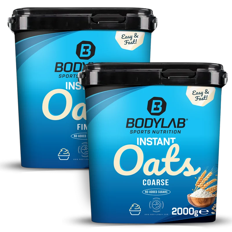 2 x Instant Oats - fine oder coarse (je 2000g)