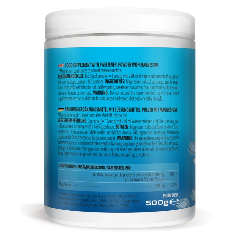 Magnesium Citrate Powder (500g)