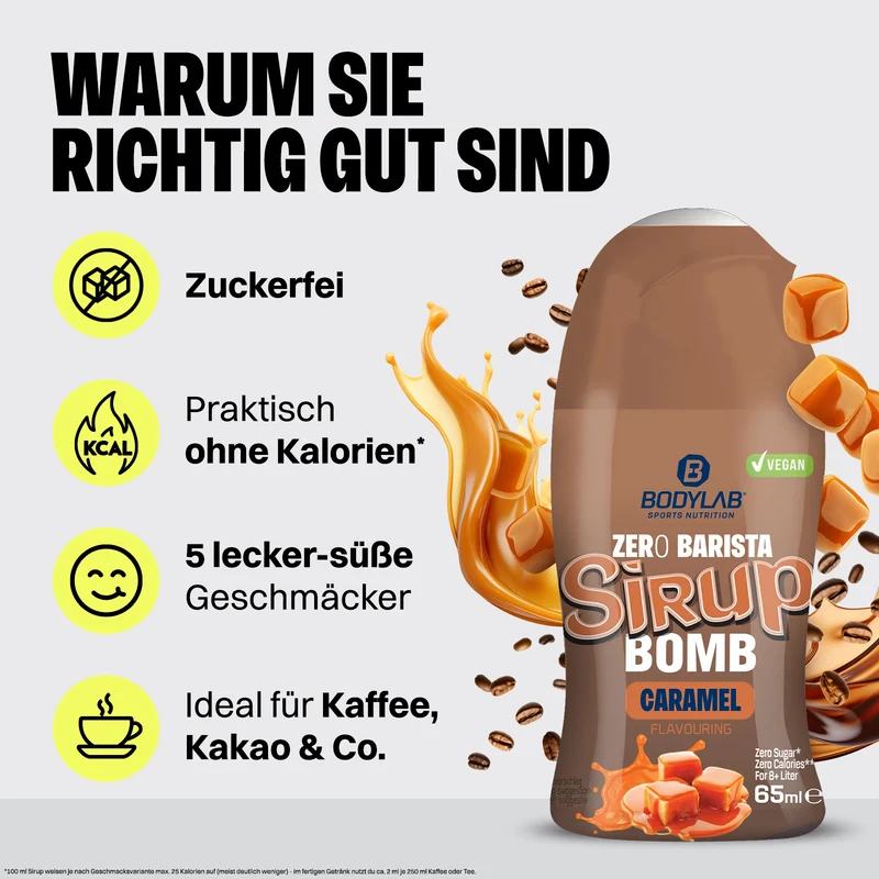Zero Barista Sirup Bomb (65ml)