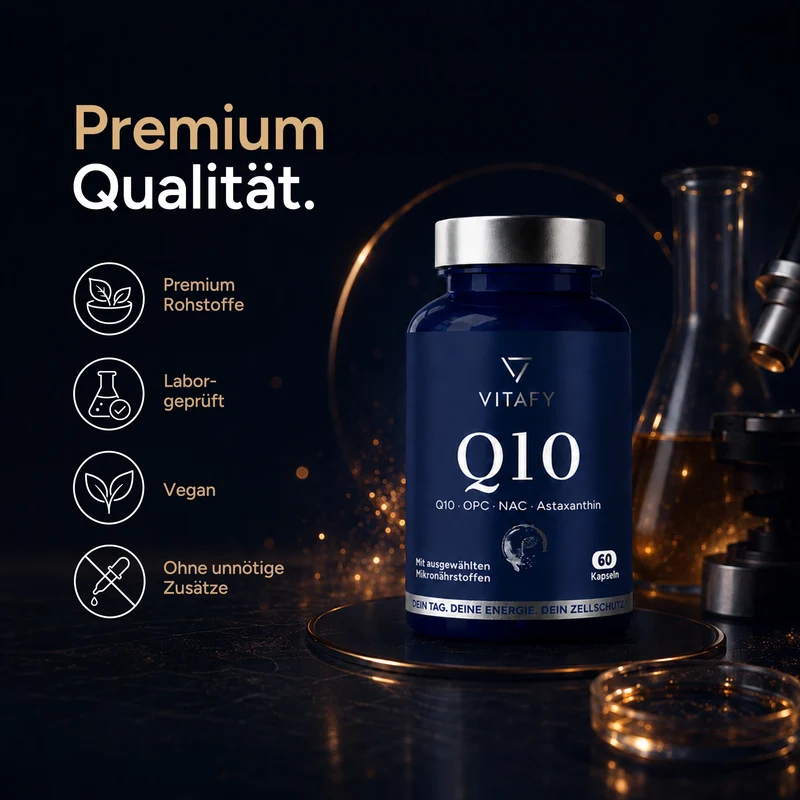 Q10 Zellschutz Komplex mit OPC, NAC und Astaxanthin (60 Kapseln)