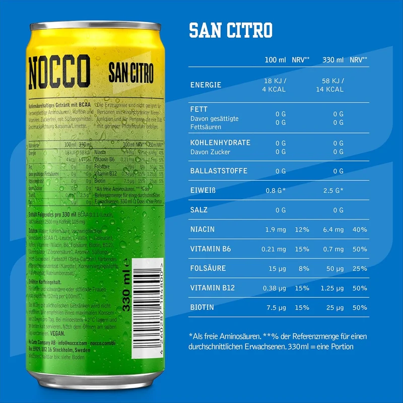 Nocco BCAA (330ml)