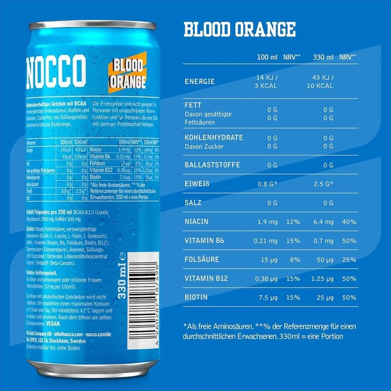 Nocco BCAA (24x330ml)
