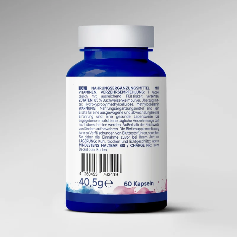Vitamin B Komplex (60 Kapseln)