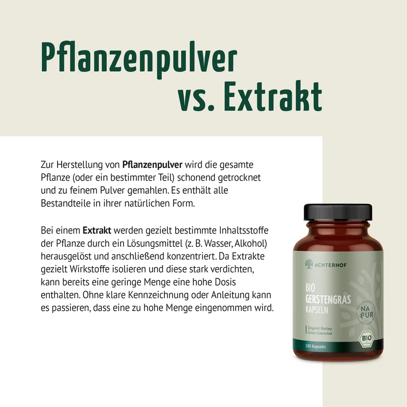 Bio Gerstengras Kapseln (180 Kapseln)