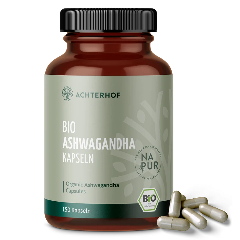 Bio Ashwagandha Kapseln (150 Kapseln)