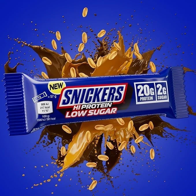 Snickers Low Sugar High Protein Bar (12x57g)
