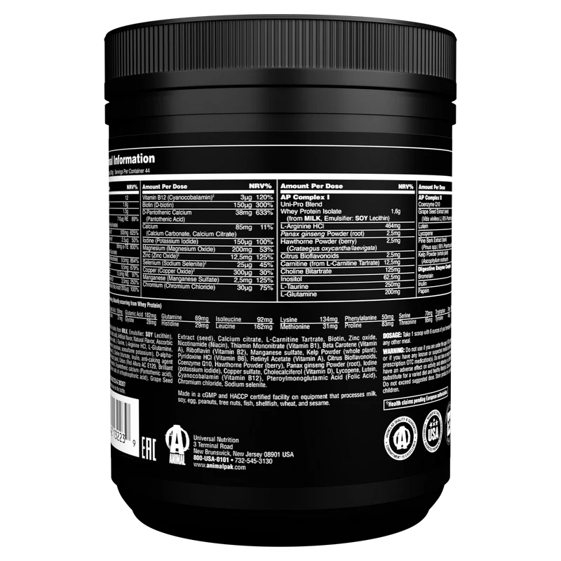 Animal Pak Powder (342g)