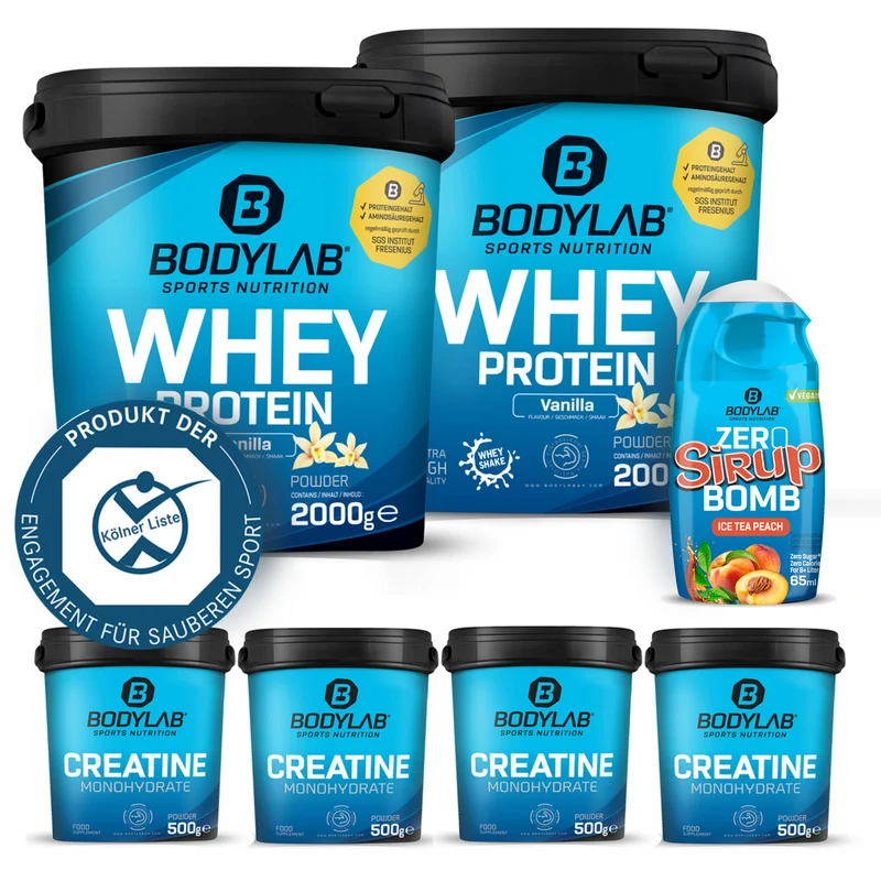 Whey+Creatine Powder Vorratspack