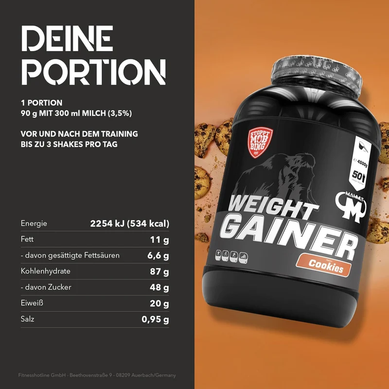 Weight Gainer Crash 5000 (4500g)