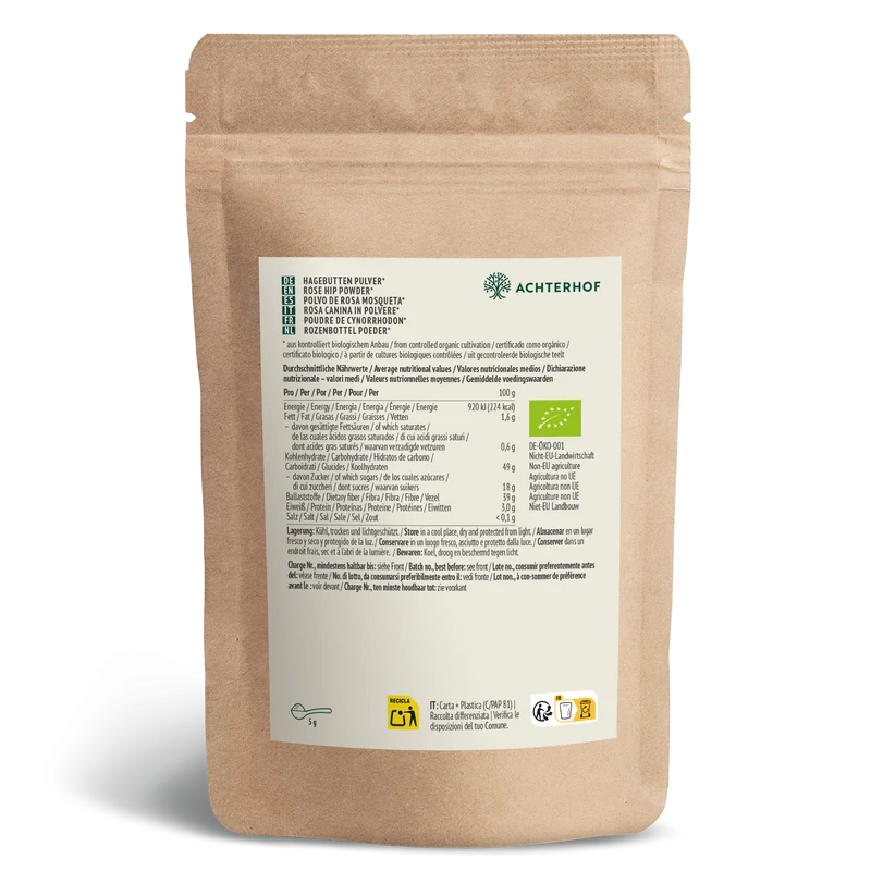 Bio Hagebutten Pulver (1000g)