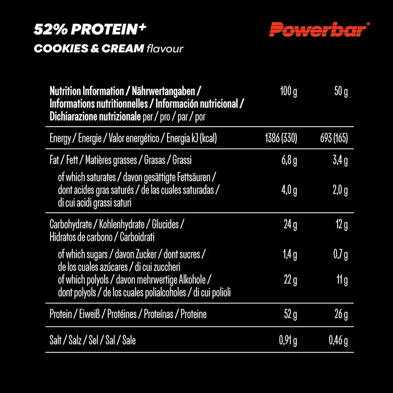 52% Protein+ Bar (20x50g)