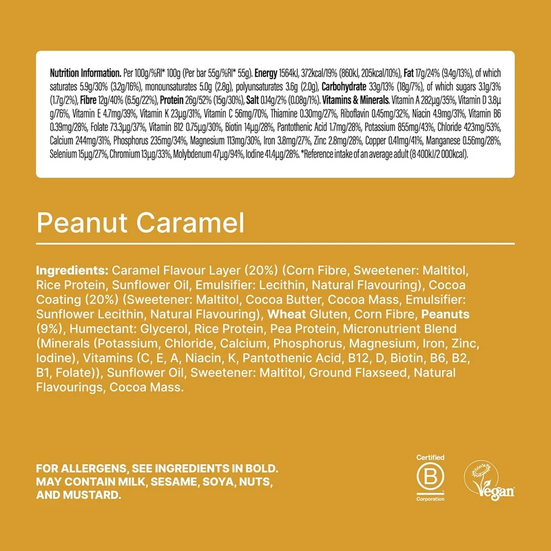 Huel Complete Nutrition Bar (12x55g)