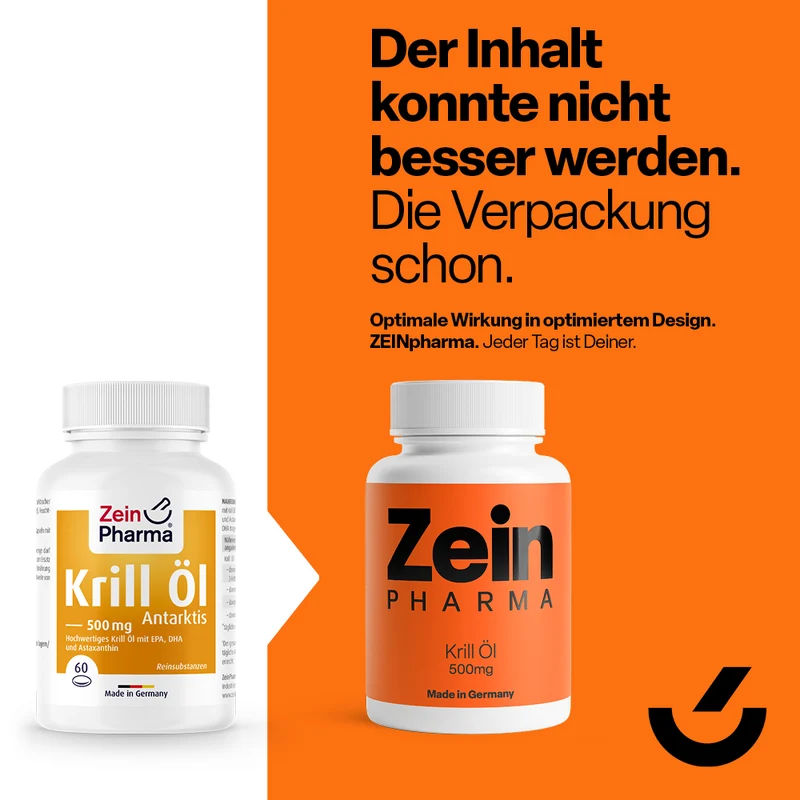Krill Öl Antarktis 500mg (60 Kapseln)