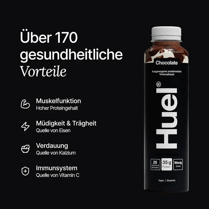 Huel Black Edition Trinkmahlzeit (8x500ml)