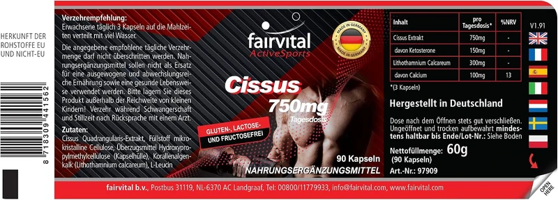 Cissus (90 Kapseln)