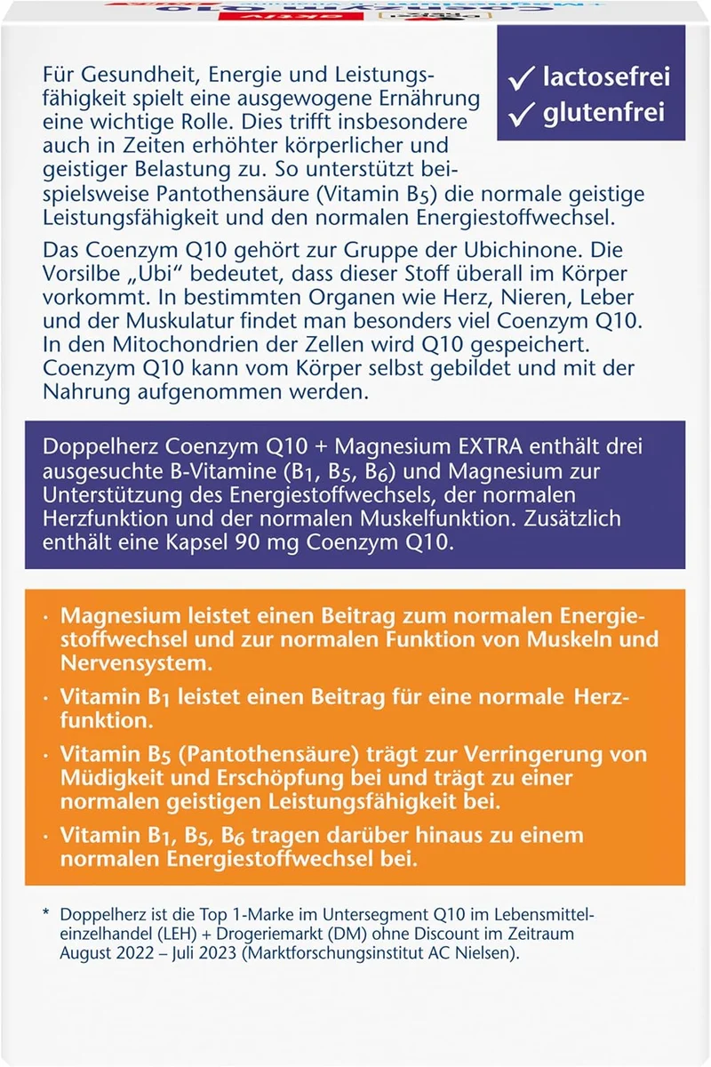 Coenzym Q10 Extra + Magnesium (30 Kapseln)