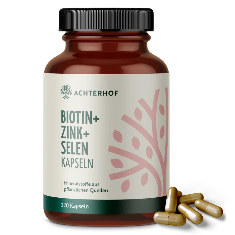 Biotin+Zink+Selen Kapseln (120 Kapseln)