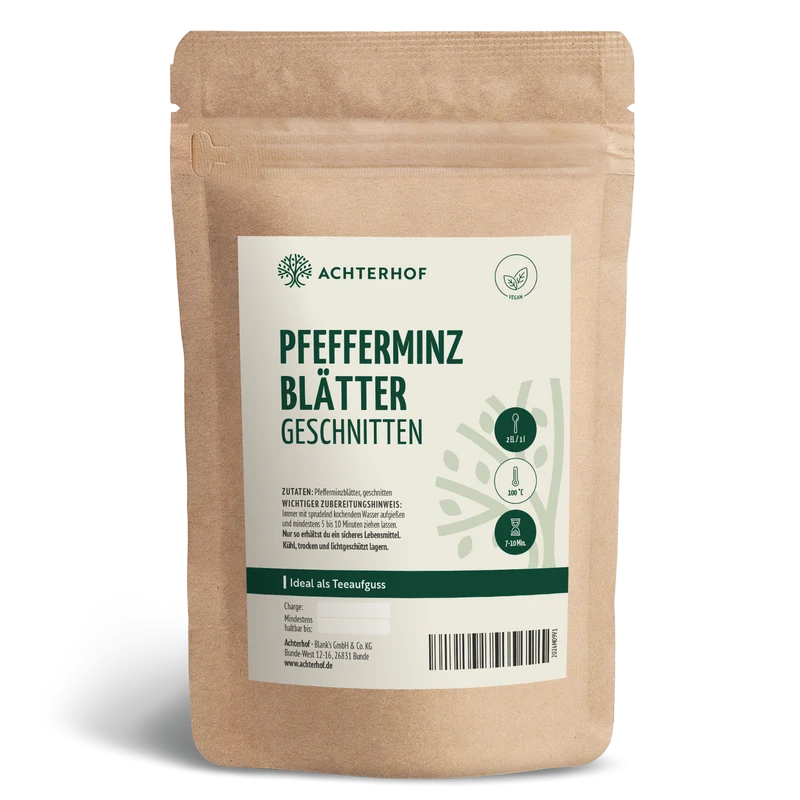 Pfefferminzblätter geschnitten (250g)