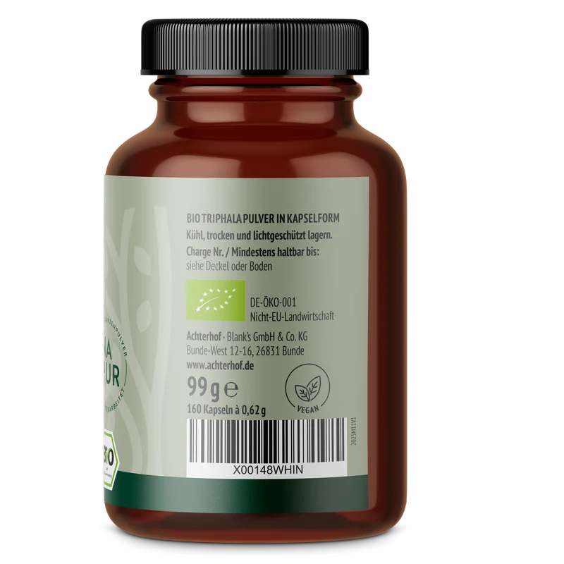 Bio Triphala Kapseln (160 Kapseln)