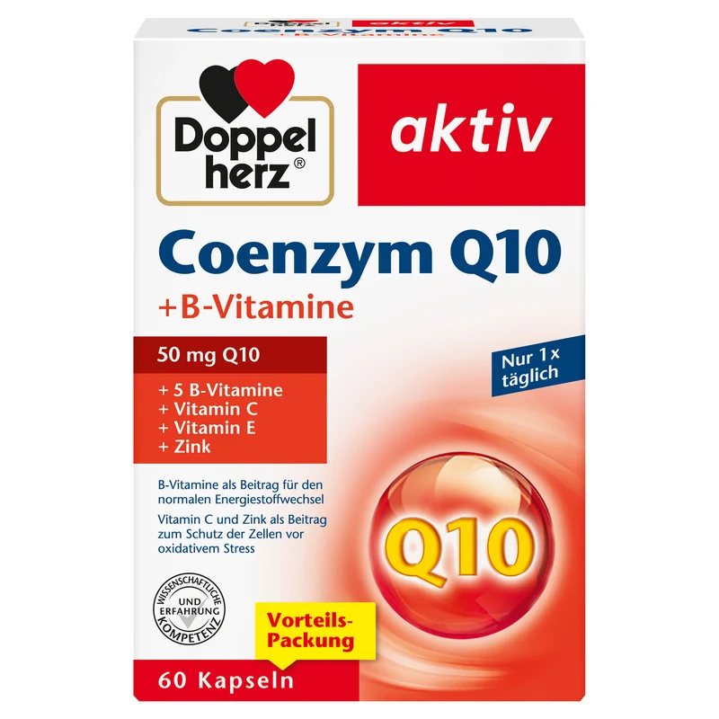 Coenzym Q10 + B-Vitamine (60 Kapseln)