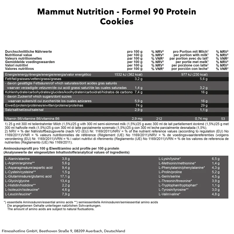 Formel 90 Protein (3000g)