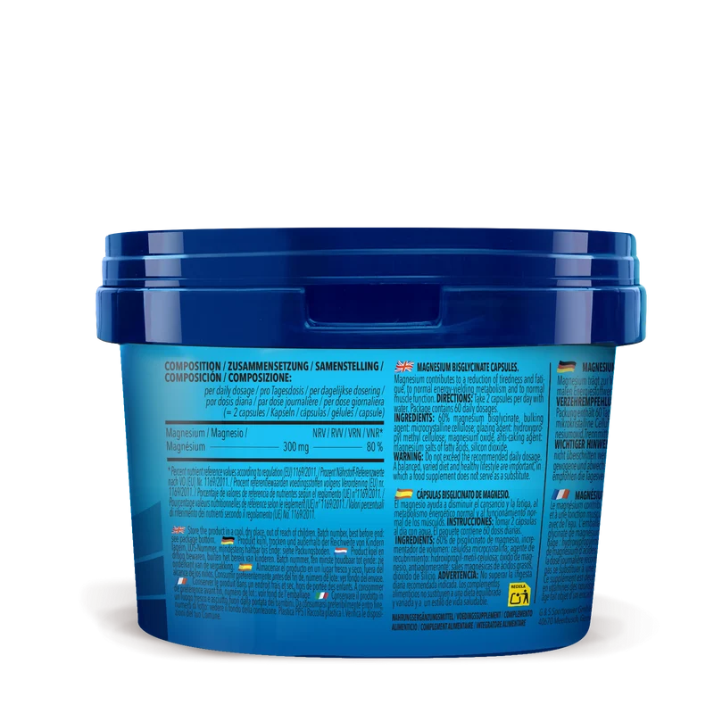 3 x Magnesium Bisglycinate (120 Kapseln)