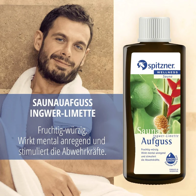 Saunaaufguss Ingwer-Limette (190ml)