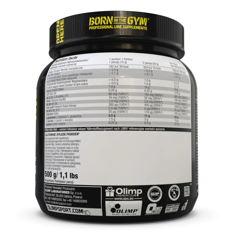 Glutamine Xplode Powder (500g)