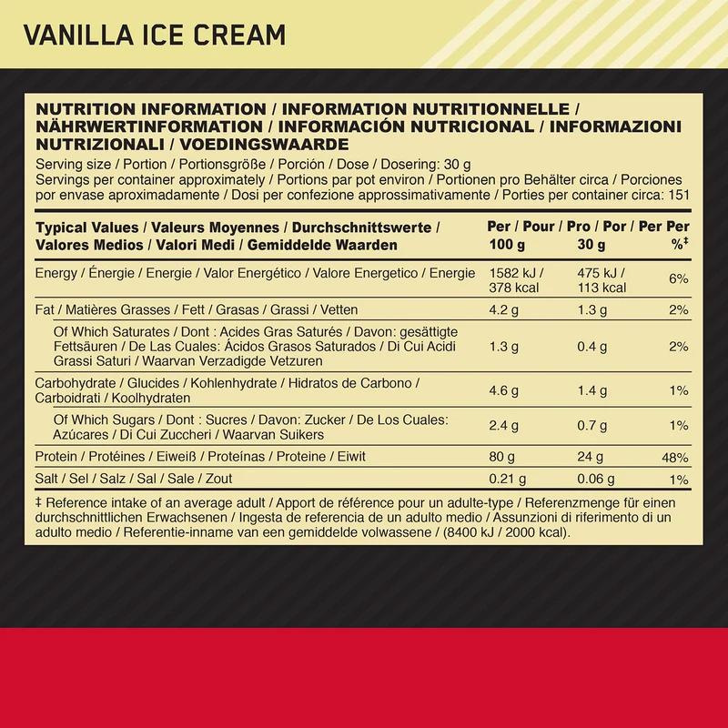 100% Whey Gold Standard (4530g)