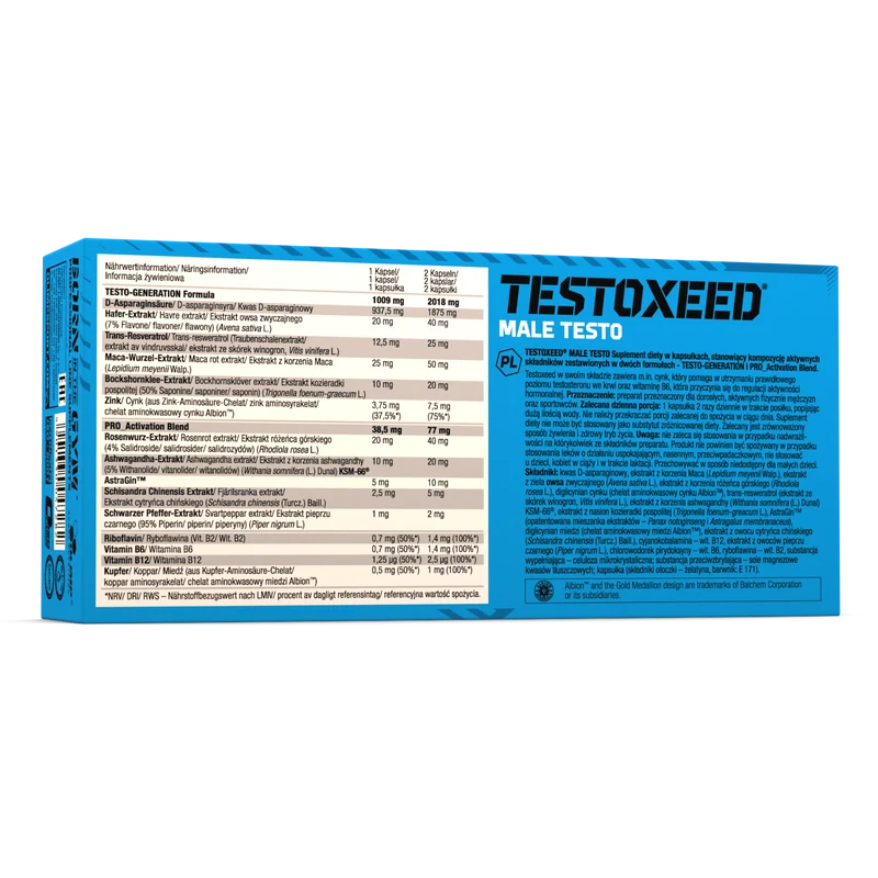 Testoxeed (120 Kapseln)