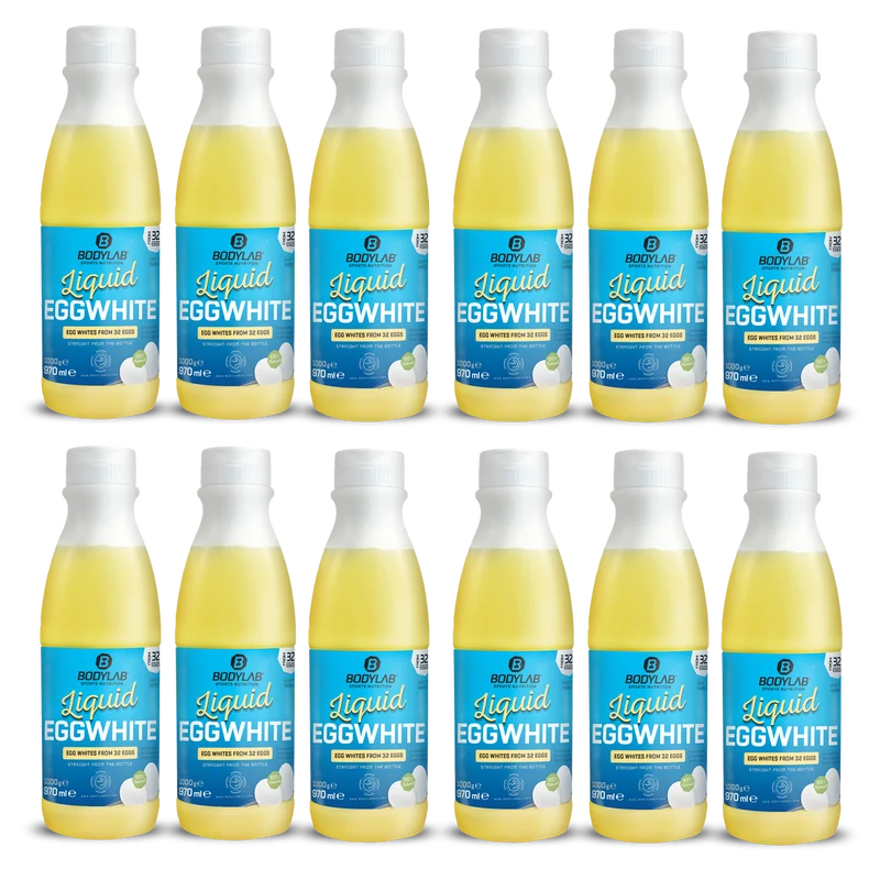 12 x Liquid EGGWHITE - 100% natural (je 970ml)