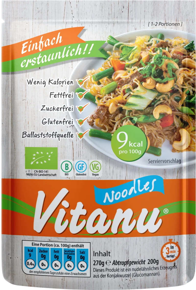 Bio Konjak Noodles (270g)