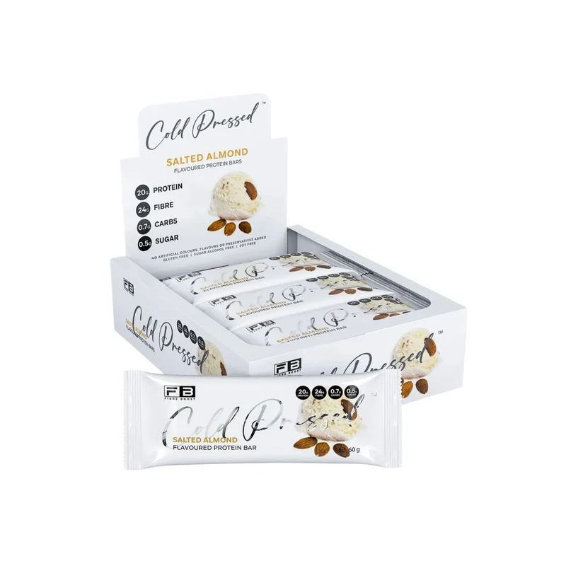 Salted Almond Protein Bar Box 60g