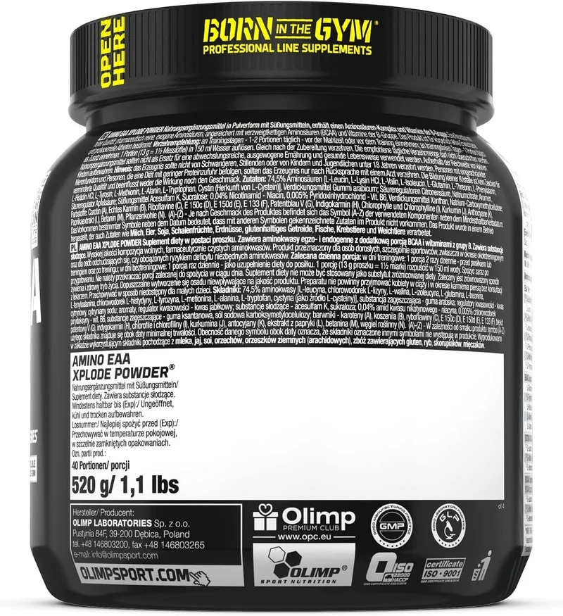 Amino EAA Xplode (520g)