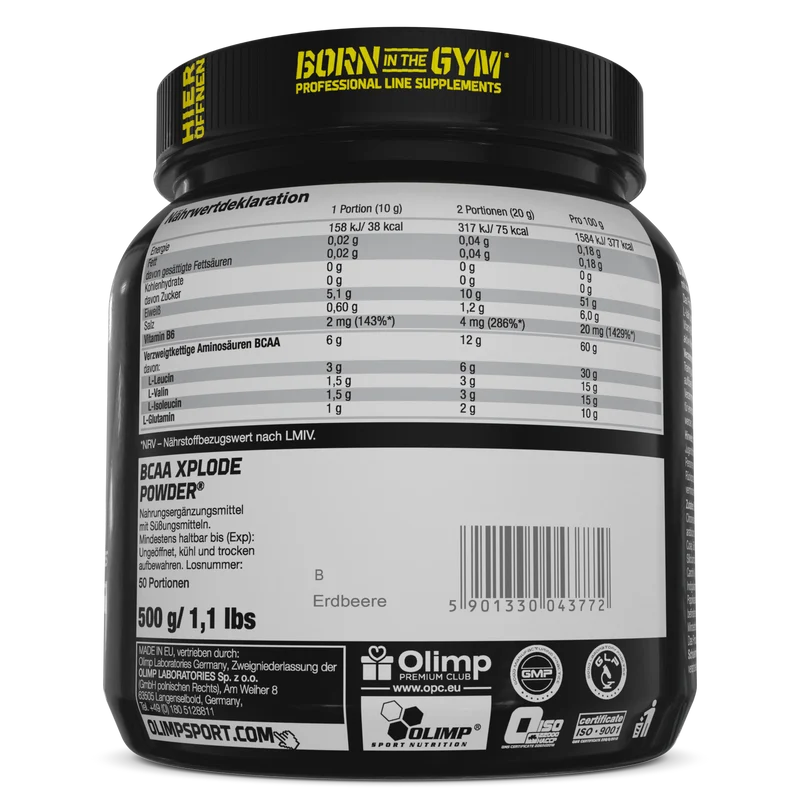 BCAA Xplode Powder (500g)