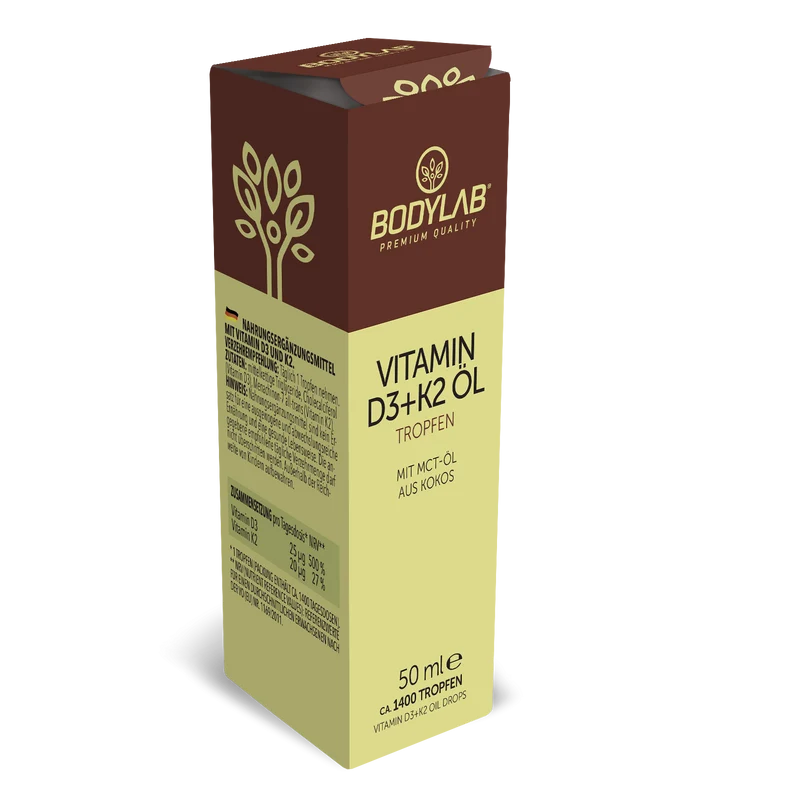 Vitamin D3 + K2 Öl Tropfen (50ml)