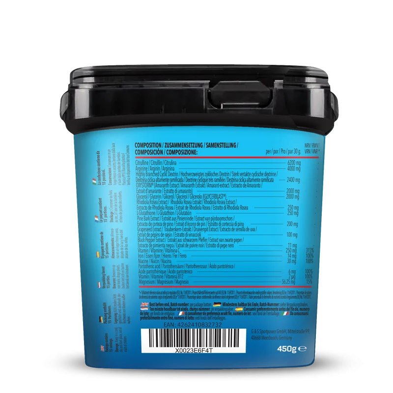 Bodybuilder Pump Pre Workout (450g)