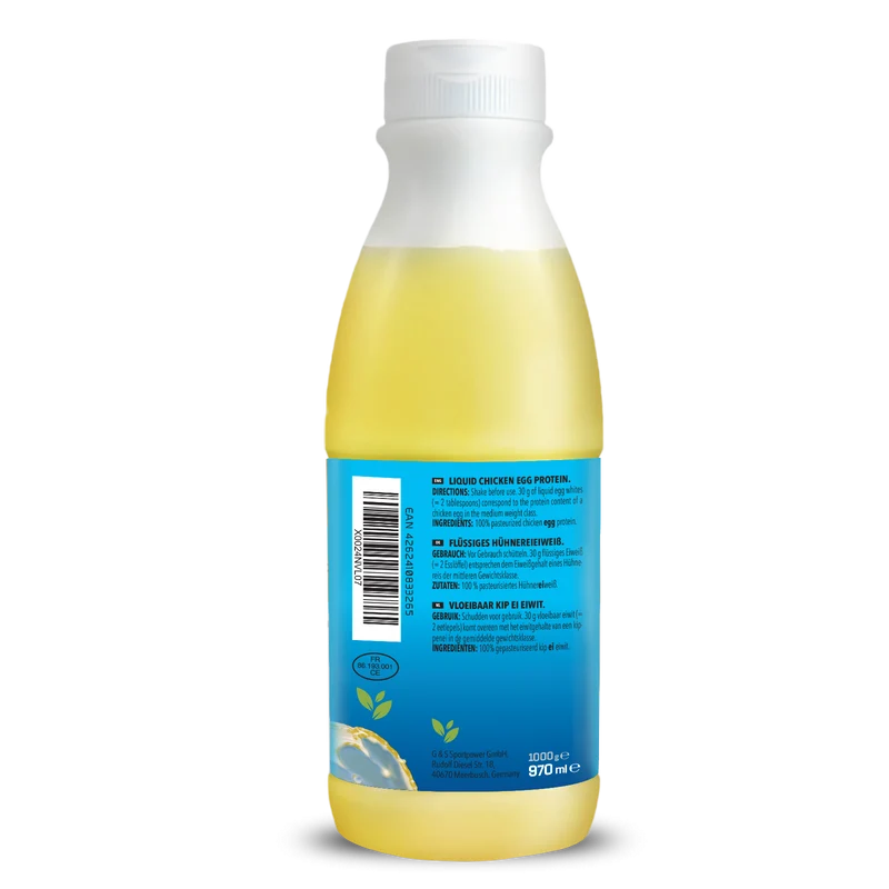 Liquid EGGWHITE (970ml) - 100% natural